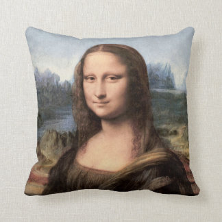Almofada Retrato/pintura de Mona Lisa