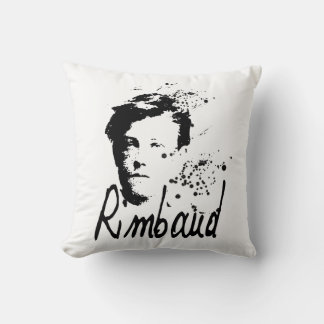 Almofada Retrato RIMBAUD Travesseiro quadrado