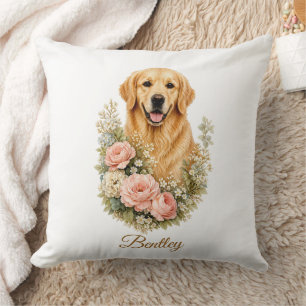 Almofada Retriever Dourado