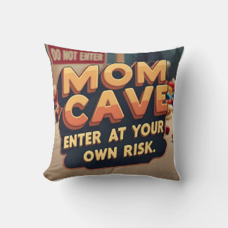 Almofada Retro 3D da Caverna da Mãe
