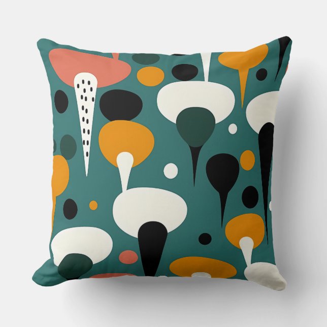 Almofada Retro Atomic Mushroom Pillow (Frente)