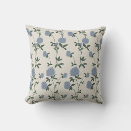 Almofada Retro Botanical Meadow Clover | French Linen