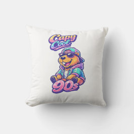 Almofada Retrô Capivara Capy Cool dos Anos 90