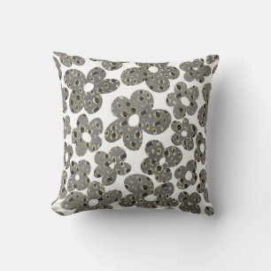Almofada Retro Daisies Impressão Animal Glam #1 #retro #flo