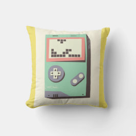 Almofada Retro LEGO Gameboy Throw Pillow – Fun Geeky Gift f