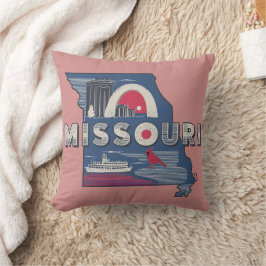 Almofada Retro Missouri Silhouette