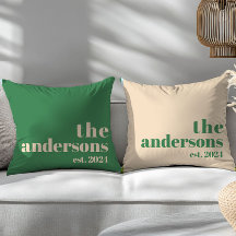 Retro moderno minimalista verde