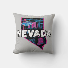 Almofada Retro Nevada Silhouette