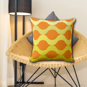 Almofada Retro Pods Laranja Lemon Amarelo