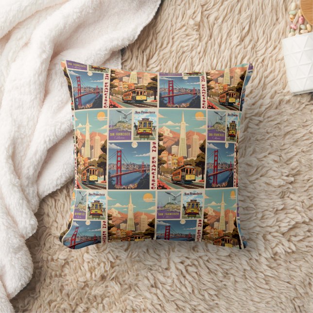 Almofada Retro São Francisco Patchwork (Cobertor)