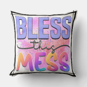 Almofada Retro Vibe Bless This Mess
