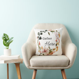 Almofada Reunir aqui Travesseiro decorativo de outono