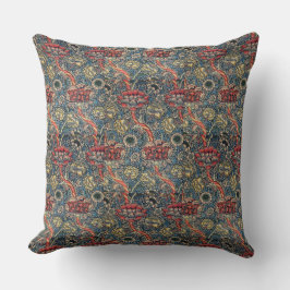 Almofada Reversible Vintage William Morris Wandle