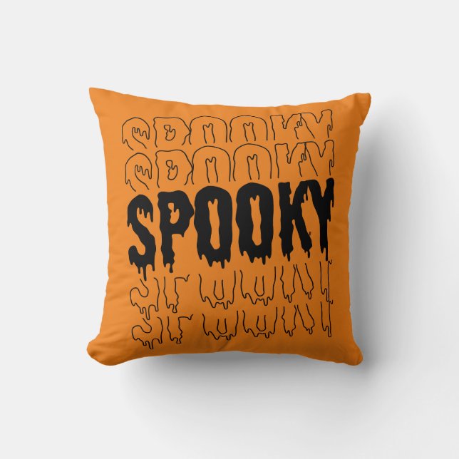 Almofada Reversível Spooky Halloween  (Frente)