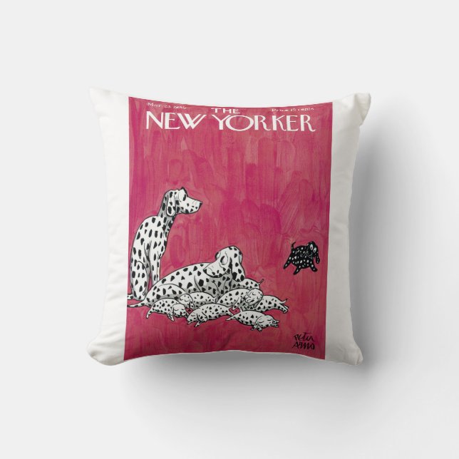 ALMOFADA REVISTA DE NOVA IORQUE DE 1935 (Frente)