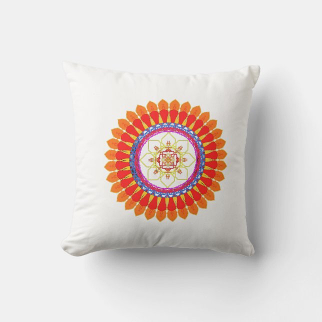 Almofada Rhythmic Euphoria Mandala  (Frente)