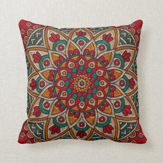 Almofada Rich, Red Mandala.