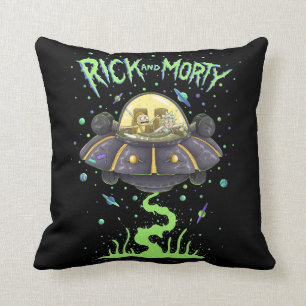 Almofada RICK E MORTY™ Gráfico de Voo Espacial Ilustra