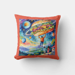 Almofada Rick London Vegan Vê Meador No Espaço Engraçado