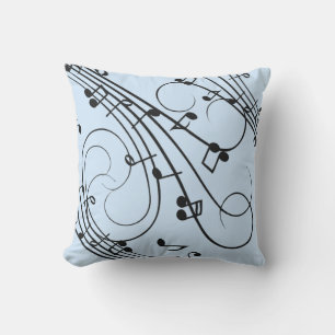 Almofada Rico Music Notes Blue