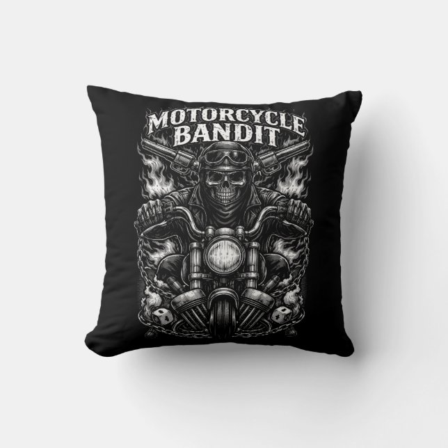 Almofada Ride of the Iron Bandit (Frente)