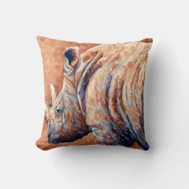 Almofada Rinoceronte azul