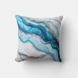 Almofada Rio Azul Marble