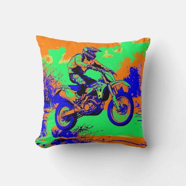 Almofada Rio Hopping - Motocross Rider (Frente)