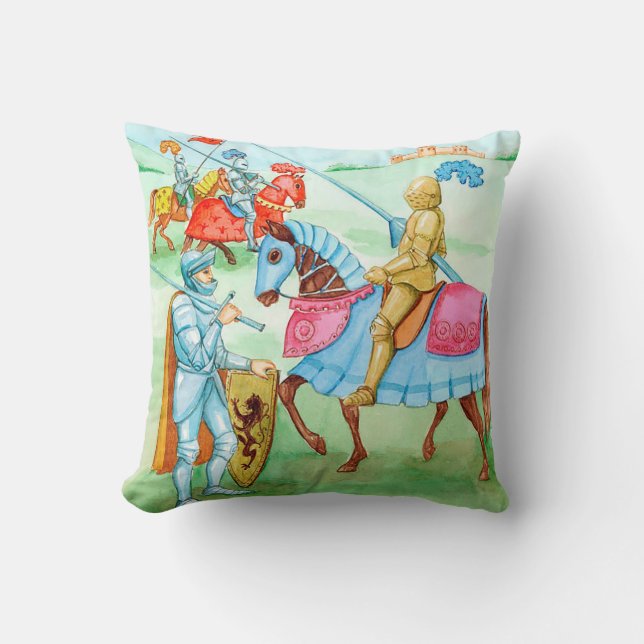 Almofada Ritter in Rüstung (Frente)
