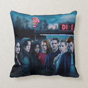 Almofada Riverdale Outside Pop Diner Poster