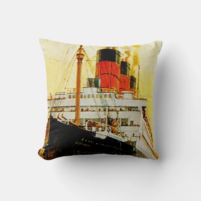 Almofada RMS Berengaria (Frente)