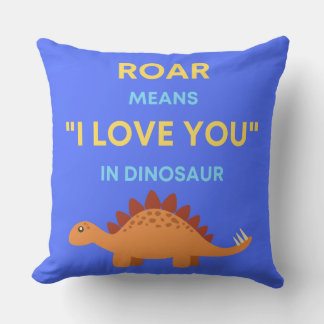 Almofada Roar Significa Que Te Amo Cushion Quadrado