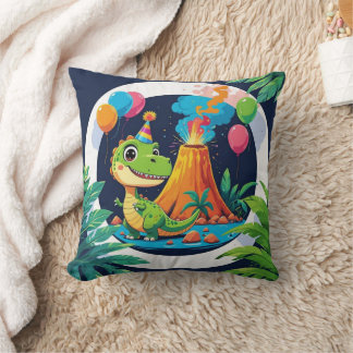 Almofada Roarsome Dino Throw Pillow