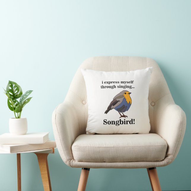 Almofada Robin Redbreast Songbird (Cadeira)