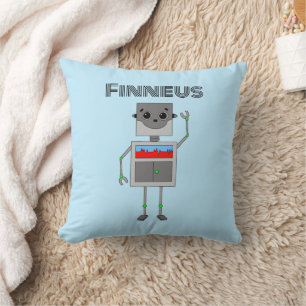 Almofada Robô Personalizado Temático  