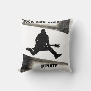 Almofada Rock and Roll Junkie