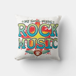 Almofada Rock Music Soul Cushion