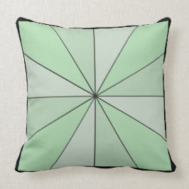 Almofada Roda colorida 2 em 1 preto verde