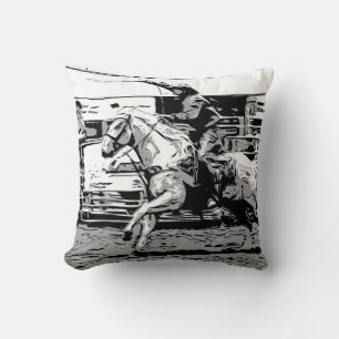 Almofada Rodeo Cowboy - Evento Steer Roping