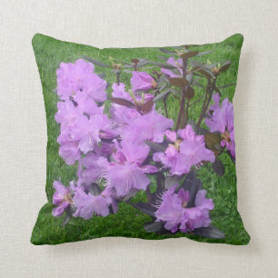 Almofada Rododendros roxos