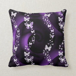 Almofada Rodovalho da Borboleta Púrpura