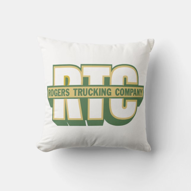 Almofada Rogers Trucking Company (Frente)