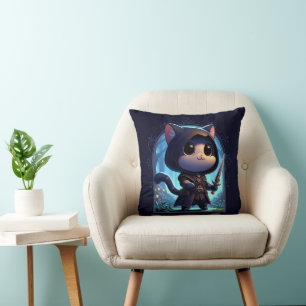 Almofada Rogue Feline Fantasy Adventure