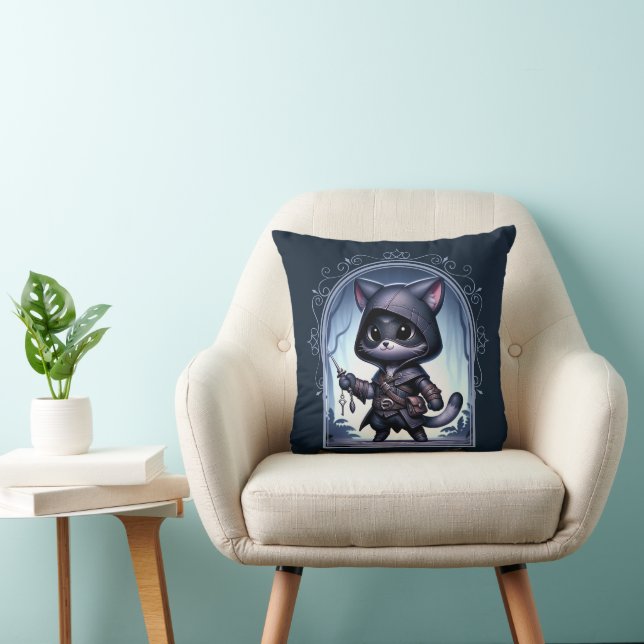 Almofada Rogue Feline Fantasy Adventure (Cadeira)