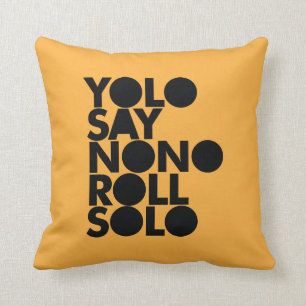 Almofada Rolo de YOLO enchido só