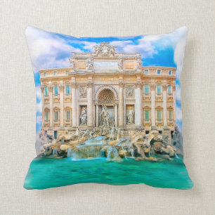 Almofada Roma - La Dolce Vita - fonte do Trevi