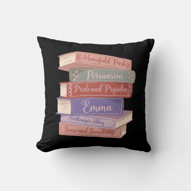Almofada Romances de Jane Austen V (Frente)
