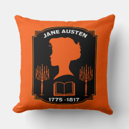 Almofada Romancista inglesa Jane Austen