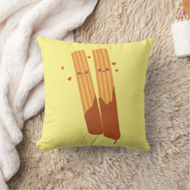 Almofada Românico Sugário - Churros Espanhóis Com Chocolate