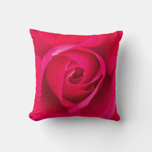Almofada Romântica Rosa Vermelha Rosa v2